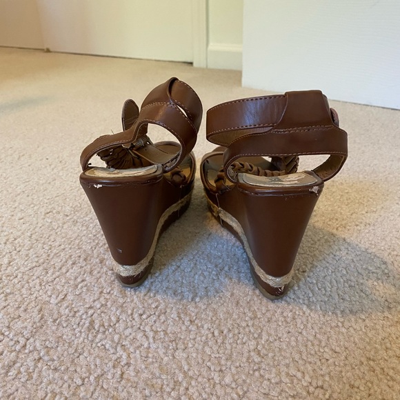 Brown wedges - Picture 5 of 7